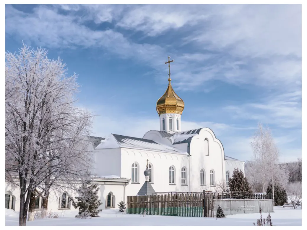 Храм Рождества Христова зимой